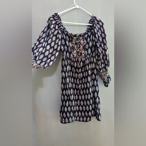 Angie floral dress mini dress NWT